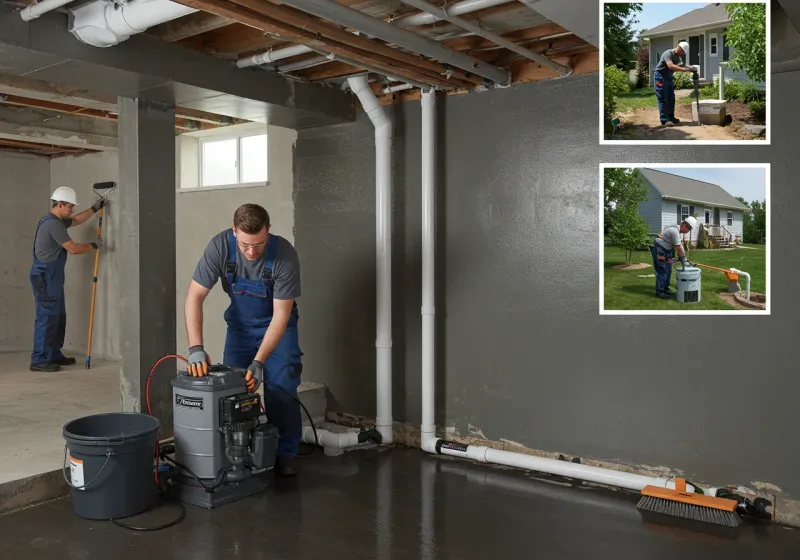 Basement Waterproofing and Flood Prevention process in Wadesboro, NC